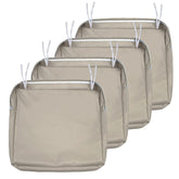 NettyPro funda frontal khaki mostrando ajuste y acabado resistente