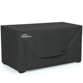 NettyPro vista frontal de la funda ajustada protegiendo un fogón rectangular, protección completa
