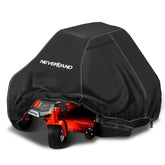 NEVERLAND funda frontal colocada cubriendo cortacésped, protección visible