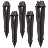 Noobibaba estaca frontal muestra rosca 1/2" NPT, fijación segura