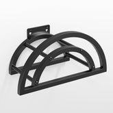 OLV soporte de manguera frontal mostrando diseño resistente y capacidad