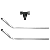 Orbit repuestos brazos y tee frontal mostrando ajuste y compatibilidad
