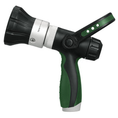 Orbit boquilla SunMate detalle del patrón de rociado demostrando cobertura amplia y potencia