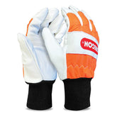 Guantes Oregon vista frontal mostrando diseño y ajuste, mayor seguridad