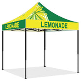 Oudain toldo frente con diseño Lemonade llamativo que atrae clientes