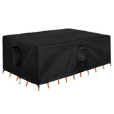 OutdoorLines vista frontal de la funda para mesa, protección completa