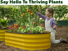 Plant & Plot montaje de la cama con herramientas para armado rápido