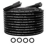 POHIR manguera frontal con empaque mostrando 25FT y conector M22 para instalación rápida