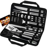 POLIGO set de parrilla frontal con funda, orden y comodidad