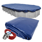 Pool Mate cubierta frontal empaquetada mostrando protección resistente