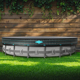 POOLHACKER vista frontal de cubierta para protección rápida