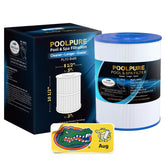 POOLPURE cartucho frontal empaquetado mostrando compatibilidad y protección