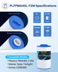 POOLPURE detalle del tejido trilobal que mejora captura de suciedad y durabilidad