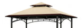 POOLTALE vista frontal del toldo 5x8 que protege parrillas y muebles