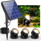 POPOSOAP lámpara frontal empaquetada mostrando producto listo para instalación y ahorro energético