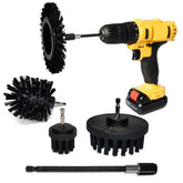 Power Grill Brush kit empacado listo para limpiar parrillas eficientemente