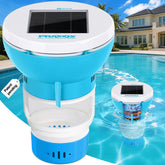 PRAXXIS vista frontal del dispensador solar con flujo uniforme