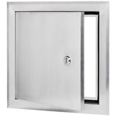 Premier Access Doors vista frontal de puerta de acceso en aluminio, durable y ligera