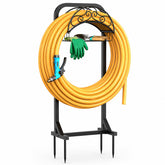 Protytan soporte manguera frontal mostrando capacidad y orden
