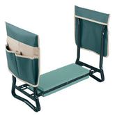 Pure Garden vista frontal del asiento plegado, fácil almacenamiento
