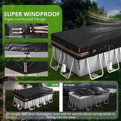 QH.HOME hebillas dobles y correas ajustables para sujeción segura