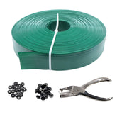 Qlvily rollo completo verde mostrando longitud y facilidad de corte
