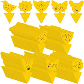 Qualirey paquete frontal con 200 hojas amarillo, control eficaz de moscas