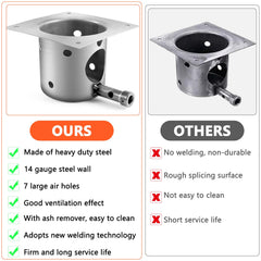 QuliMetal varilla Hot Rod extendida con cable 200W/120V para encendidos fiables