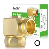 RAINPOINT codo 90° frontal mostrando roscas y ajuste duradero