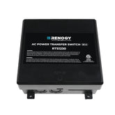 Renogy conmutador 30A vista frontal con conexiones claras y seguridad mejorada