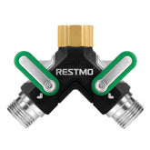 Restmo vista frontal del divisor metálico para mayor durabilidad