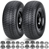 RIHYTAC neumático frontal 11x4.00-5 mostrando ajuste y durabilidad