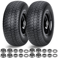 RIHYTAC neumático frontal 11x4.00-5 mostrando ajuste y durabilidad