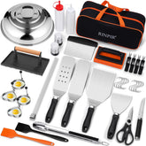 RINPIR kit frontal mostrando 42 herramientas organizadas y versatilidad