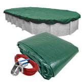 Robelle cobertor frontal para piscina oval 12x18, protege contra hielo