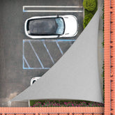 Royal Shade vista frontal del toldo mostrando cobertura y sombra