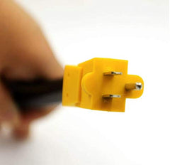 S7 detalle del conector twist-lock con sello impermeable y seguridad