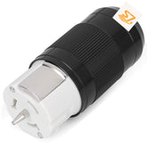S7 enchufe hembra CS6364 vista frontal con marcas claras y seguridad