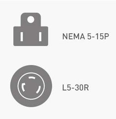 S7 adaptador en uso en RV y camping brindando alimentación fiable