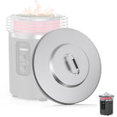 SafBbcue tapa frontal sobre Ninja Fireside360 protegiendo contra suciedad