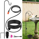 Saillong empaque del kit completo para piletas de aves con accesorios y mangueras, solución lista para instalar