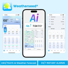 sainlogic sensor exterior 7‑en‑1, monitoreo meteorológico preciso