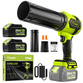 Saker soplador frente y paquete completo, ideal para limpieza rápida