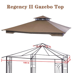 SCOCANOPY toldo instalado en gazebo mostrando sombra y confort exterior