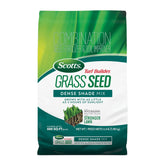 Scotts bolsa frontal Dense Shade mostrando marca y tamaño 2.4 lb, fácil identificación