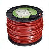 SENZHAO carrete frontal rojo mostrando 443 ft y beneficio de carga prolongada