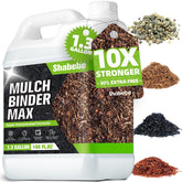 Shabebe envase frontal Mulch Glue mostrando etiqueta y volumen