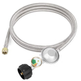 SHINESTAR vista frontal del regulador y manguera resistente, control fiable