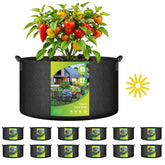 Simple Deluxe frente del pack de 12 bolsas de cultivo con ventaja de reutilización