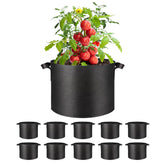 Simple Deluxe paquete frontal de 10 bolsas con asas, almacenamiento eficiente